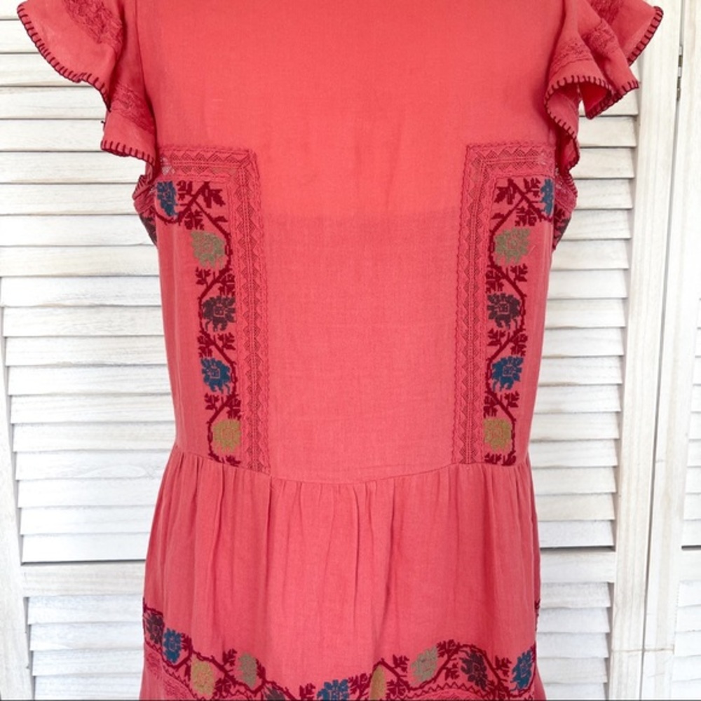 LOVE SAM ZINNIA EMBROIDERED DRESS - Picture 12 of 13